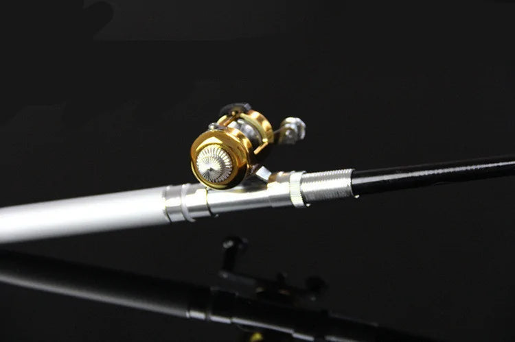 Pen-Shape Mini Fishing Rod with Reel